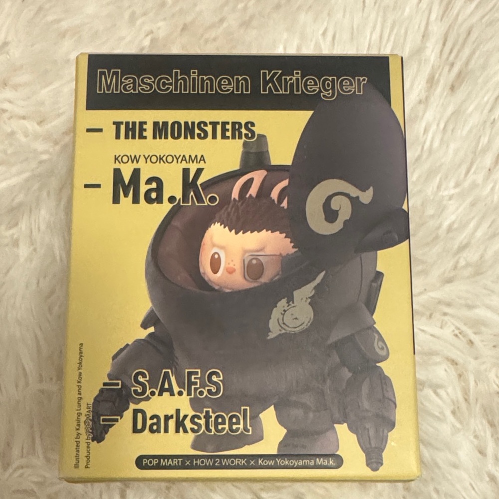 S.A.F.S. Darksteel Action Figure labubu kow yokoyama